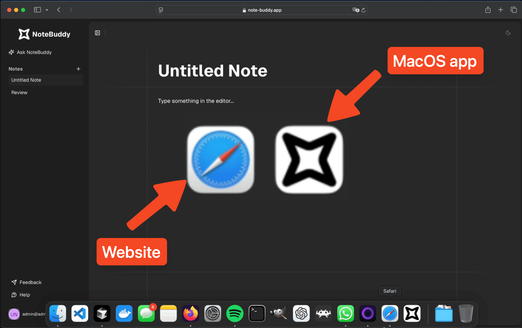 How to create a macOS app from a website